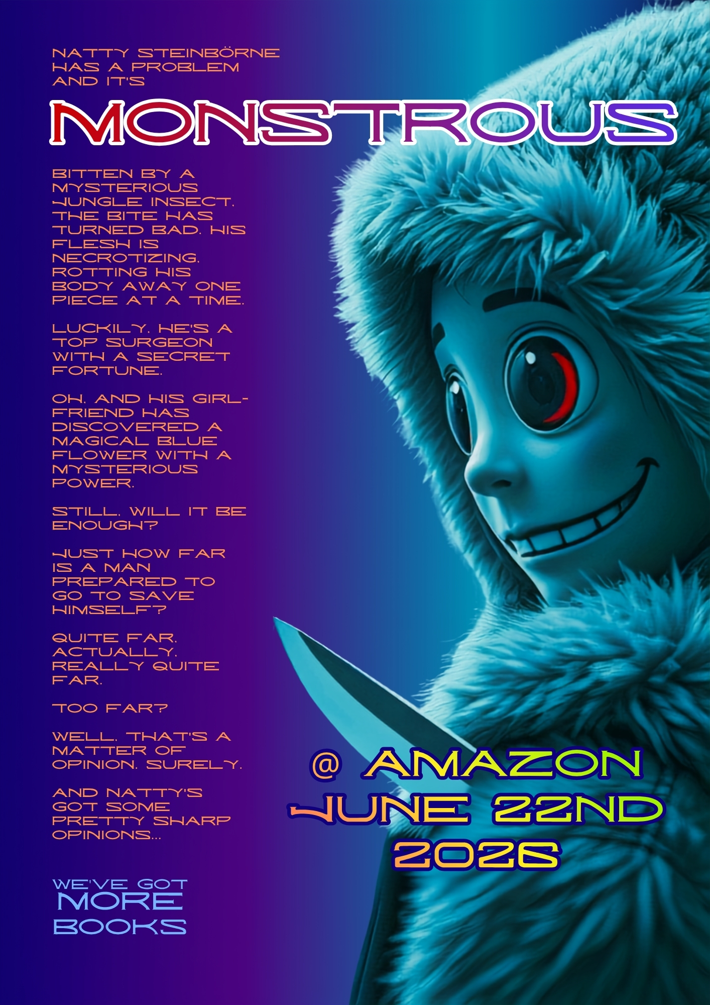 Monstrous – back cover